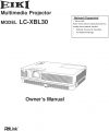 Icon of LC-XBL30 Owners Manual